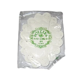 Doily Lace Paper Oval Type (500 Sheets) No. 6