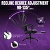 Dowinx Gaming Chair with Pocket Spring Cushion,Breathable PU Leather Computer