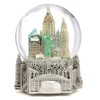 Silver Musical New York City Snow Globe, (5.5 Inch) NYC
