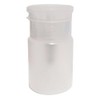 Plastic Pump Dispenser with Anti-Push Cap 60ml (White)