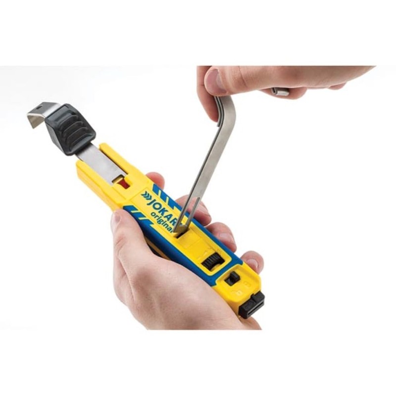 Jokari 70000 4-70 Cable Knife System for Round Cable Stripping