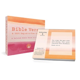 2025 Bible Verses Day-at-a-Time Box Calendar