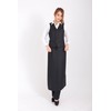 Esis Original Long Sommelier Apron, Black, Commercial Use, Restaurant