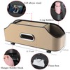 HOLDCY Car Back Seat Organizer with 2 Drink Cup Holder