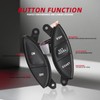 Steering Wheel Mounted Cruise Control Switch Buttons Kit Replacement Fit