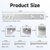 AIYOYOLIFE Microwave Under Cabinet Mount Kit Compatible with GE Microwave