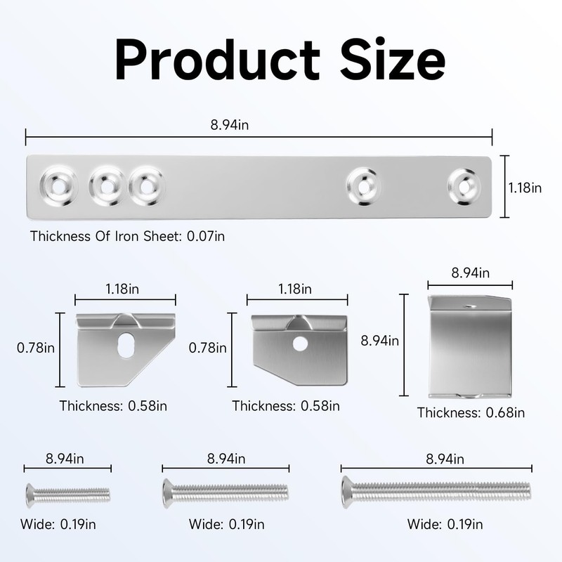 AIYOYOLIFE Microwave Under Cabinet Mount Kit Compatible with GE Microwave