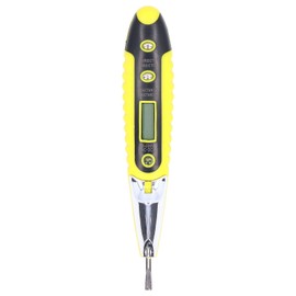 LED Multifunctional Digital Electric Tester Pen,Voltage Tester Voltage Detector Digital AC/DC Voltage Tester Detector Tool 12‑220V Non Contact Circuit Voltage Detector for Household