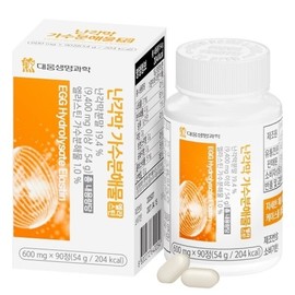 Daewoong Life Science Eggshell Membrane Hydrolyzate Elastin 1 box (600mg x 90 tablets per box) / 대웅생명과학 난각막 가수분해물 엘라스틴 1박스(박스당 600mg x 90정)