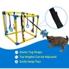 Dewonch Puppy Play Gym with 8 Hanging Toys, Small Dogs
