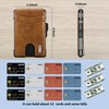 umoven Wallet for Men - with Money Clip Slim Leather