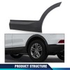 PIT66 Matte Black Rear Left Door Lower Molding Door Garnish
