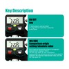 0‑80mm Professional Electronic Digital Depth Gauge DIY Woodworking Ruler Height
