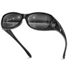 DUCO Wraparound Fitover Glasses Polarized Wear Over Sunglasses for Men