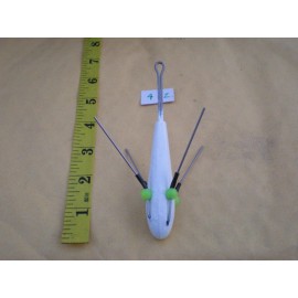 HOME MADE 8 PCS. SPUTNIK STYLE SINKER, SURF-MUD WEIGHT/CLAW SINKER 4 OZ. CHOOSE ANY COLOR