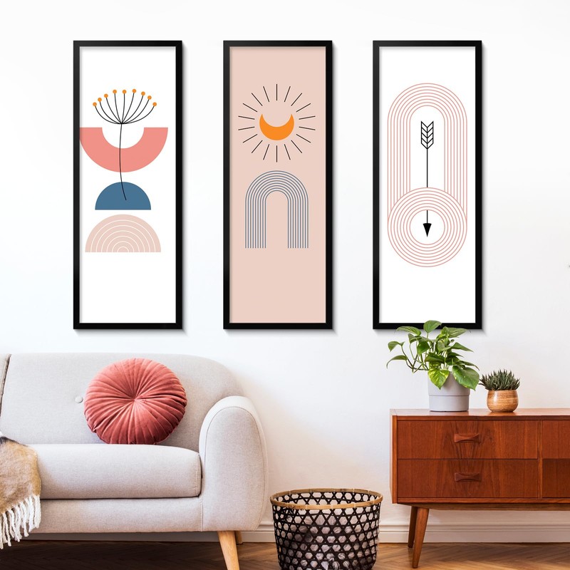 LaVie Home 12x30 Picture Frame for Wall Display, 12x30 Black