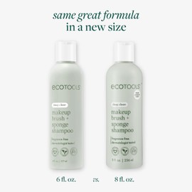 EcoTools - Shampoo Limpiador para Brochas y Esponjas de Maquillaje, 177 ml