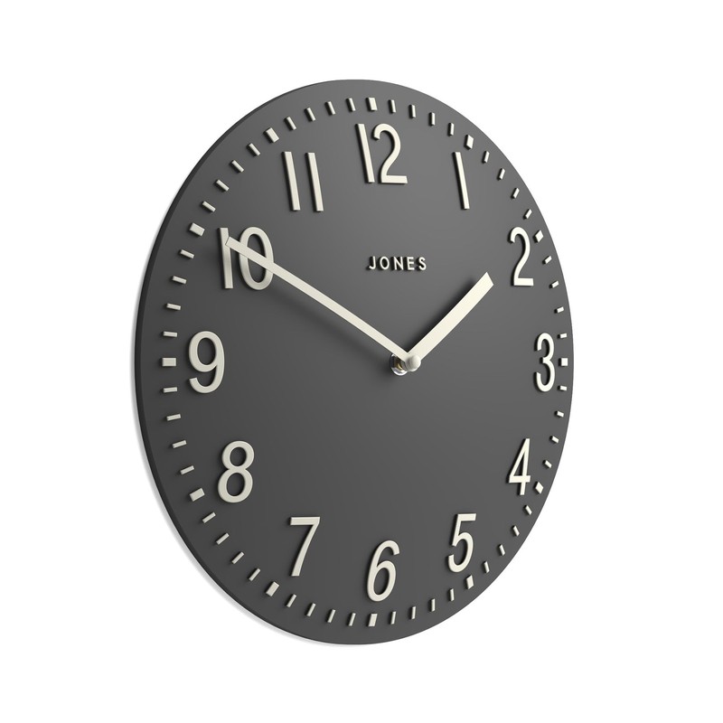 JONES CLOCKS® Chilli Wall Clock | Modern Convex Clock |