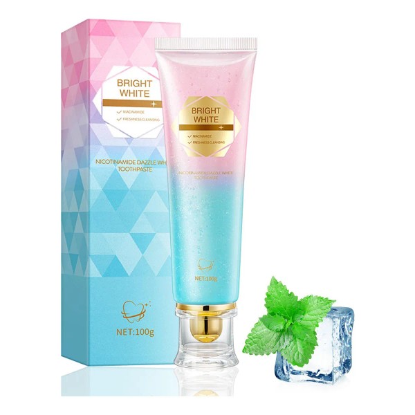 Niacinamide Whitening Toothpaste, Body Accel Pasta Dental, Pasta De Dientes