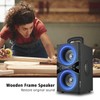 YIER Bluetooth Speakers, Wireless TWS Portable Speaker with Lights,100dB Loud