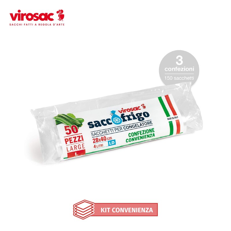 Virosac Fresh and Food Storage Bags - 150 Bags 28