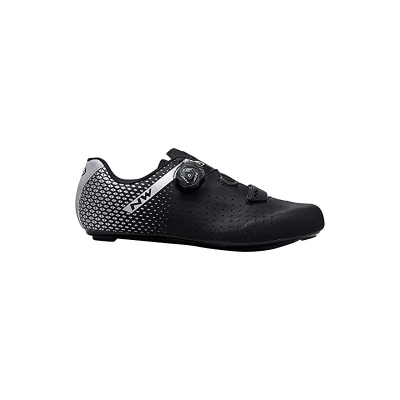Northwave Core Plus 2 Cycling Shoe - Men's Black/Silver, 41.0
