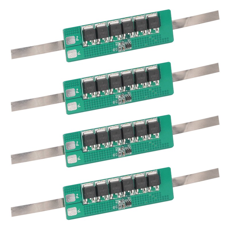 4PCS 3.7V 15A Lithium Battery Protection Board Overcharge Discharge Protection
