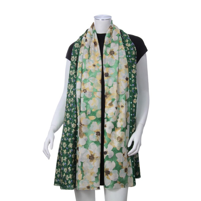 Majea 880036 Women's Scarf Headscarf Scarf Women's Stole, Grub 3