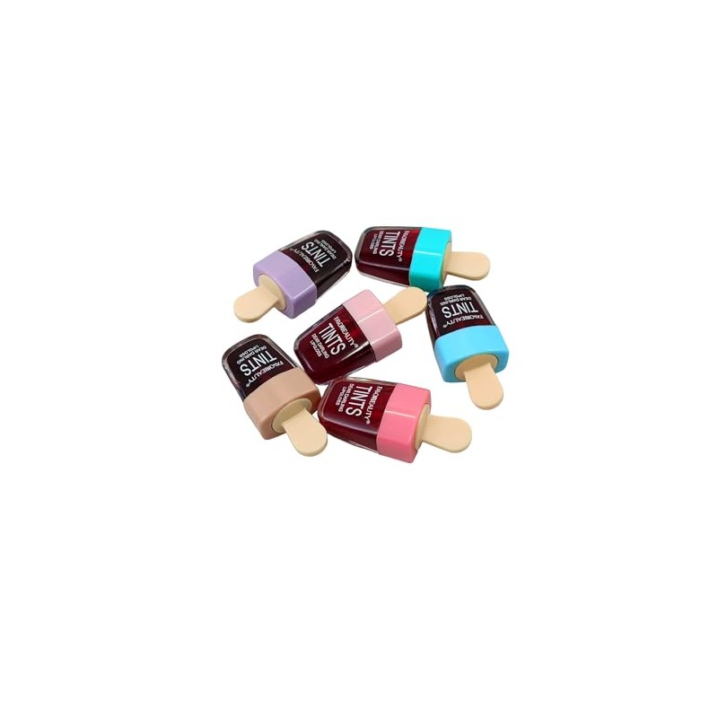 Tintas Para Labios En Forma De Paleta 12 Unidades Rosa