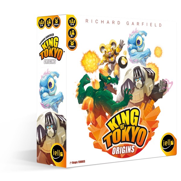 iello |King of Tokyo Origins | Board Game for 2-4