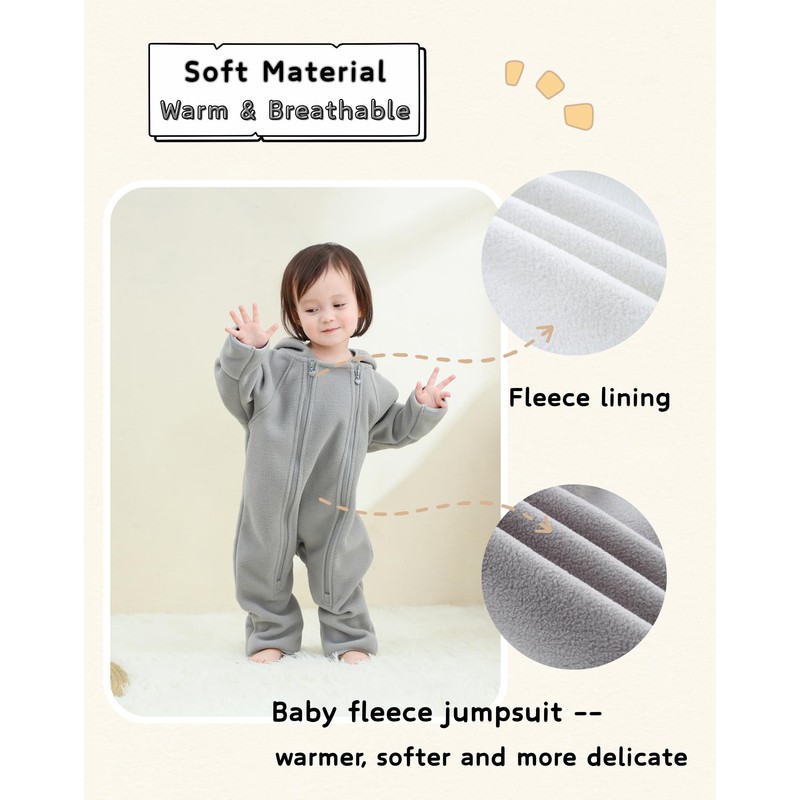 JingleBaBa Baby Winter Clothes Cute Newborn Baby Onesie Outfit Suit