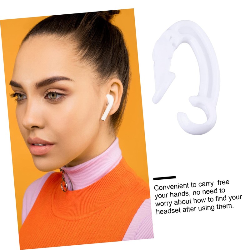 CIYODO Chic Earphone Clasps 2 Pcs Anti-Lost Hooks for Versatile