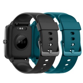 Harikiri Smartwatch Bracelet Compatible with Veryfitpro ID205L, Watch Strap 19 mm for Yamay Fitness, GRV, Willful, Popglory, Blackview, Umidigi, ID205S ID205G ID215G ID216 SW020 SW023 WF021 WF025