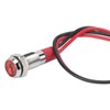 LED Metal Indicator Light Lamp 6 mm 6 V Waterproof