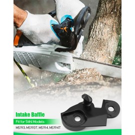 Wujexuhe 1137 121 6900 Intake Baffle Fit for Stihl MS193 MS193T MS194 MS194T Models Replace 1137-121-6900