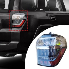 LYNICESHOP LED Taillights, Right Passenger Side Tail Light Assembly for 2014-2023 Toyota 4Runner