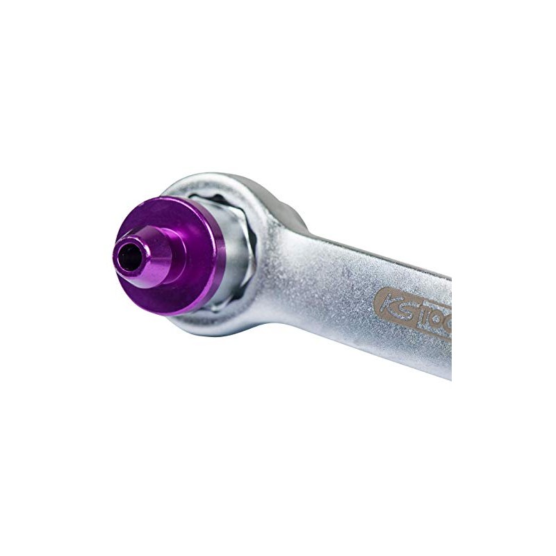 KS Tools 160.0728 Brake Bleed Wrench Extra Short 9 mm