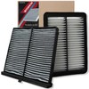 Cabin and Engine Air Filter Kit for 2019-2024 Mazda 3/3