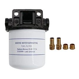 Dokili 802893Q01 Fuel Water Separator Kit 10 Micron 18-7983-1 Filters for Replacing Mercury 35-807172 35-60494-1 18-7944 Marine 35-55501 35-57250 35-806771 35-802893T 35-802893Q ABB-FUELF-IL-TR