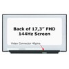 SCREENARAMA New Screen Replacement for N173HCE-G33 REV.C1, 144Hz, FHD 1920x1080,