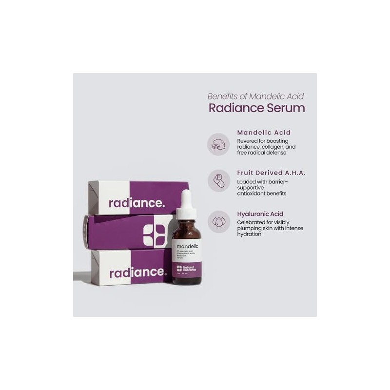 Natural Outcome Mandelic Acid Serum - 30 ml
