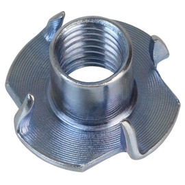 100 zinc-plated T-nuts M 10