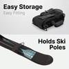 Ski Cover, 3MM Neoprene Ski Sleeve with Detachable Shoulder Strap,
