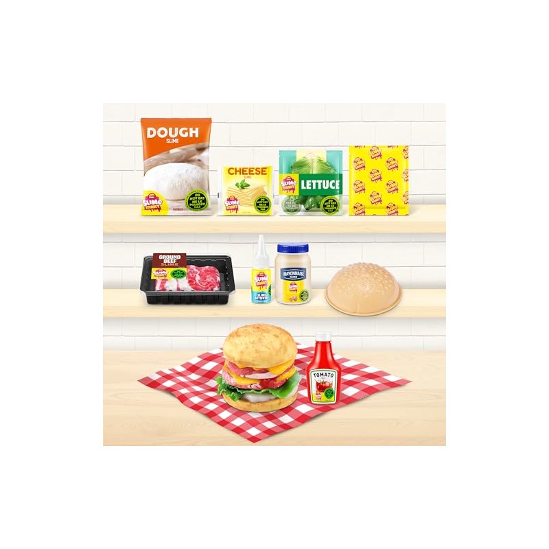 ZURU Slime Mart - Shopping Basket Series 1 - Burger