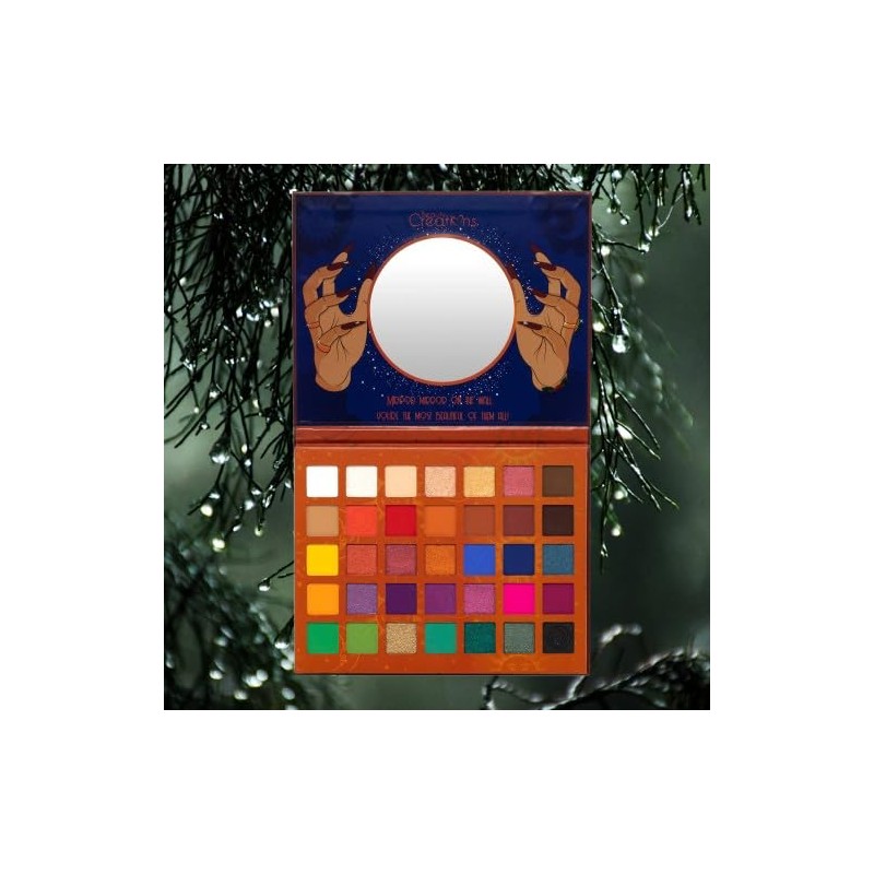 Fortune Teller Eyeshadow Palette, Mystic Collection, 28 Vibrant Colors with