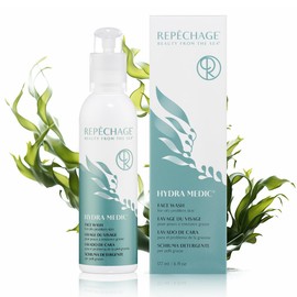 Repechage Hydra Medic Gentle Exfoliating Face Wash - 6 fl oz Daily Foaming Gel Facial Cleanser for Oily Skin | Salicylic Acid Cleanser for Acne Prone Skin - Suitable for Both Men & Women