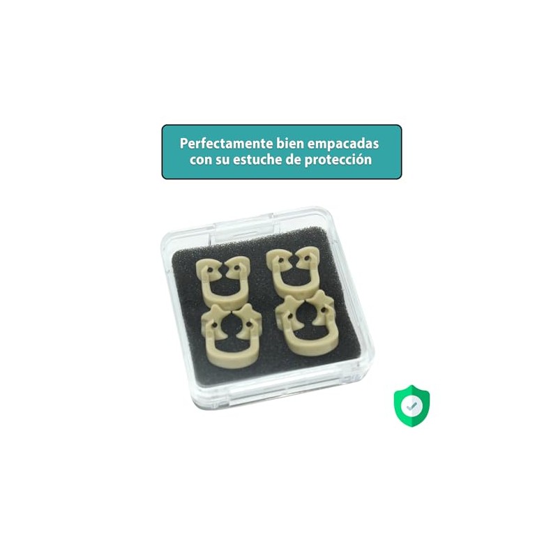 Grapas Atraumaticas Dentales de Plástico, Abrazaderas para Dentista 2 Pre