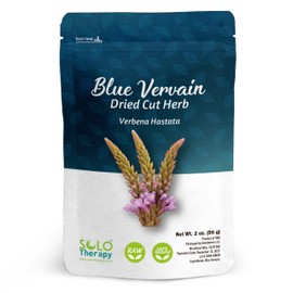 Blue Vervain Herb Cut and Sifted - Resealable Bag - 56 grams - Verbena hastata Premium Quality (Blue Vervain Herb)