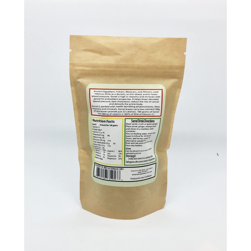 Wild Caribbean Hibiscus | Sorrel aka Hibiscus