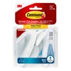 Command BATH17-3ESF Large Towel Hooks, Value Pack, 3-Hooks, 3-Large Water-Resistant